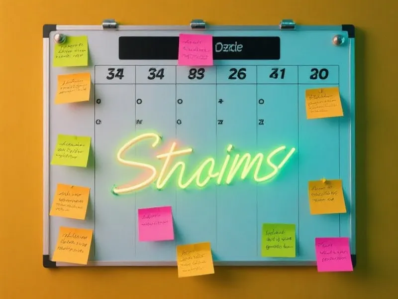 训练计划板示意图